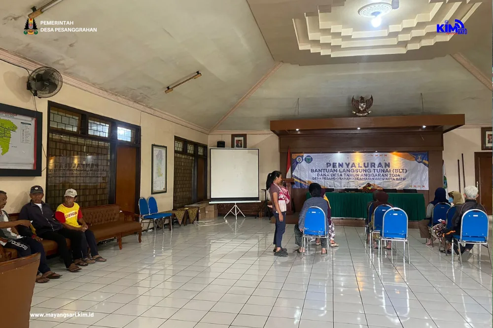 Penyaluran Bantuan Langsung Dana Desa Bulan Oktober