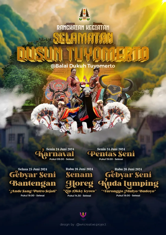 Selamatan Dusun Tuyomerto