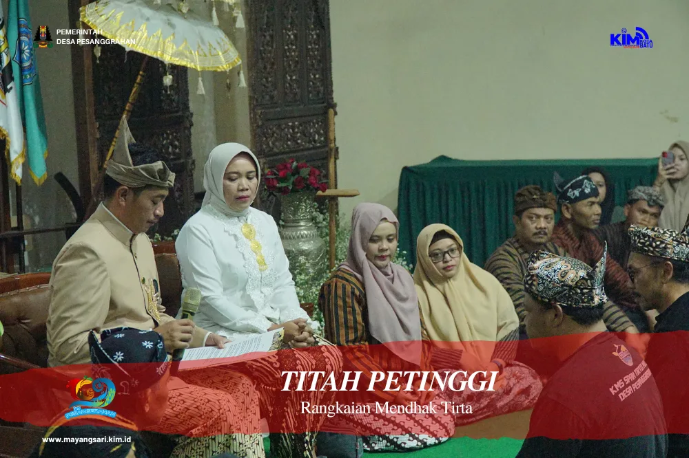 Titah Petinggi Tentang Menjaga Sumber Mata Air