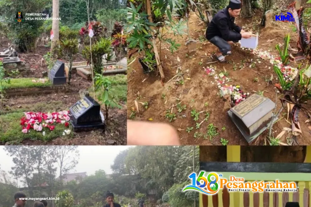 Upacara Tabur Bunga, Wujud Penghormatan Pendahulu Desa Pesanggrahan