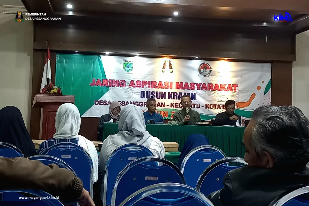 Jaring Aspirasi Masyarakat Dusun Krajan