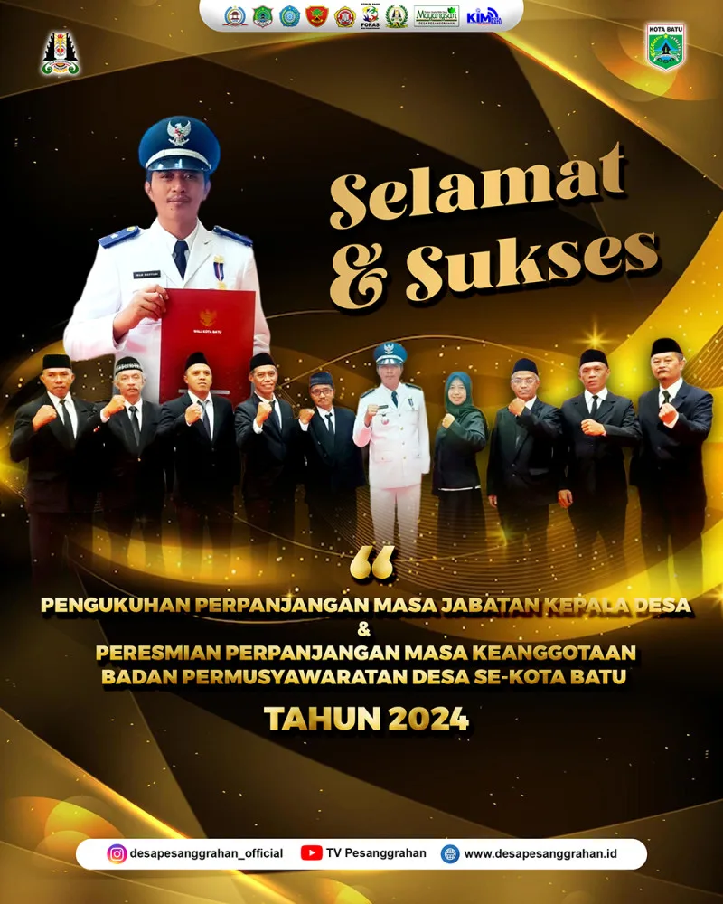 Selamat & Sukses Atas Pengukuhan Perpanjangan Masa Jabatan Kepala Desa