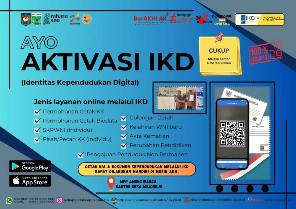 Ayo! Aktivasi Identitas Kependudukan Digital