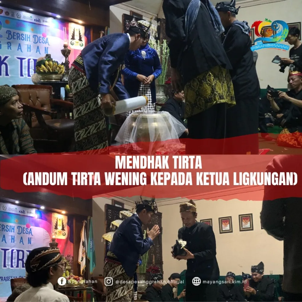 Mendhak Tirta (Andum Tirta Wening)